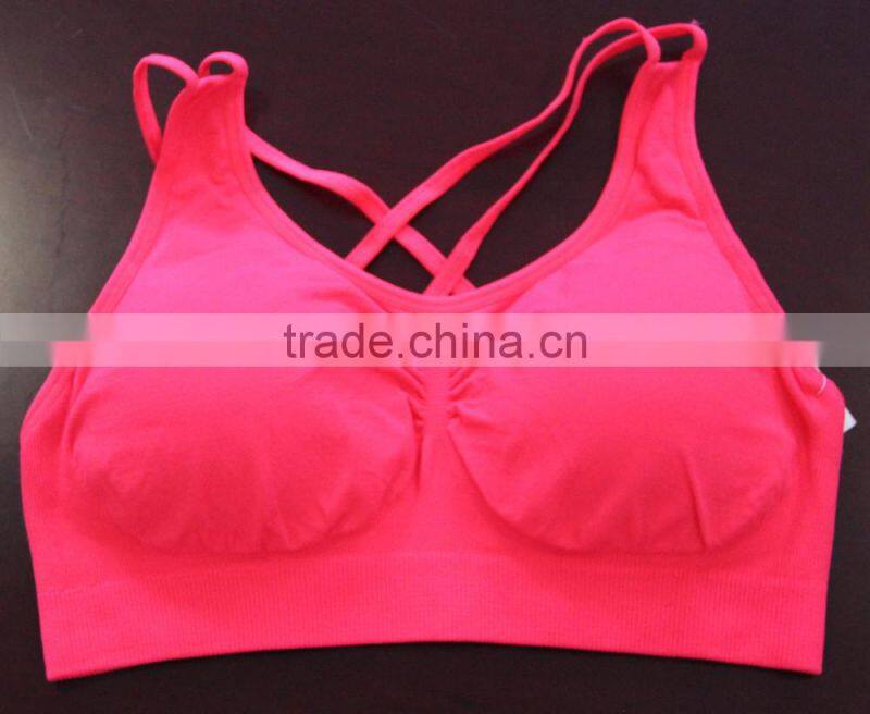 seamless fashion genie bra sports wear