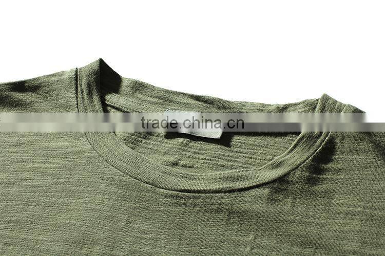 60%cotton 35polyester 5%spandex rayon slub cotton t-shirts for men