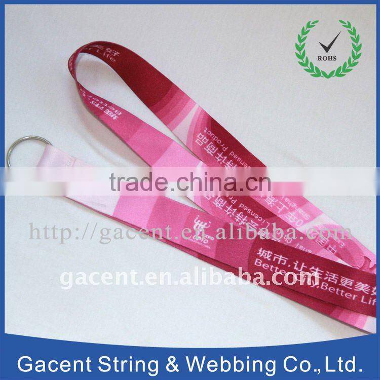 Customized polyester lanyards