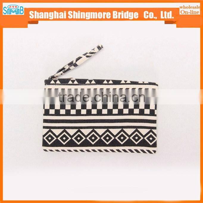 hot sales good quality canvas change purse in low price