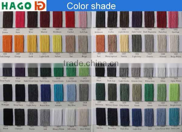 Ne20s/1 recycled yarn cotton yarn dyed stripe interlock knitted fabric