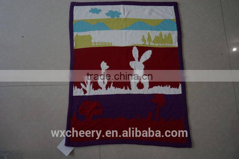 Woven Technics Jacquard Style Blanket