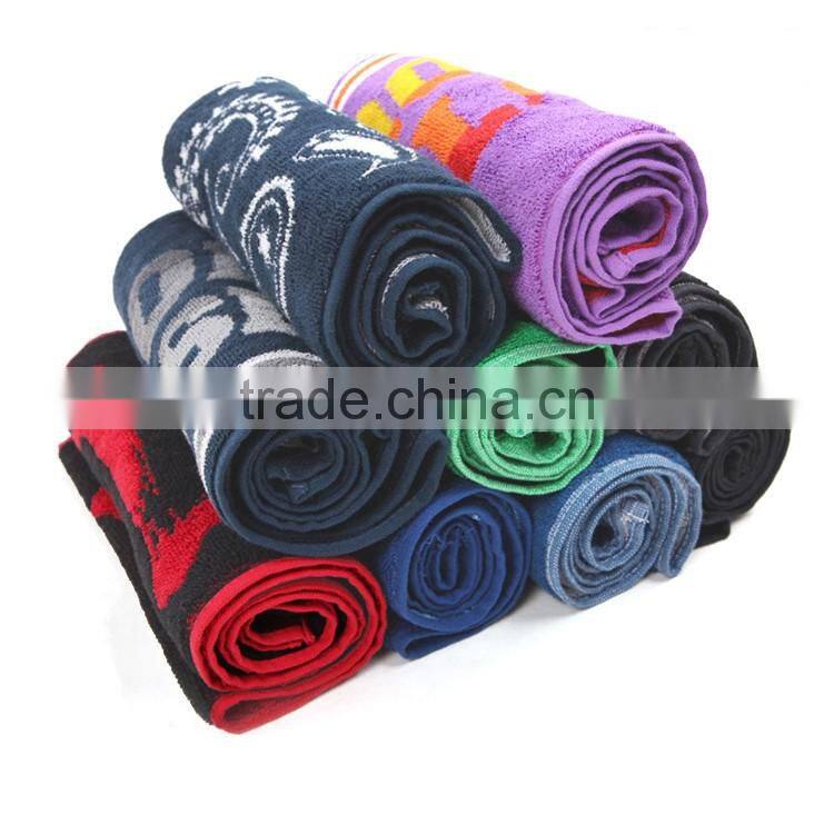 Water-absorption microfiber custom made sweat towel