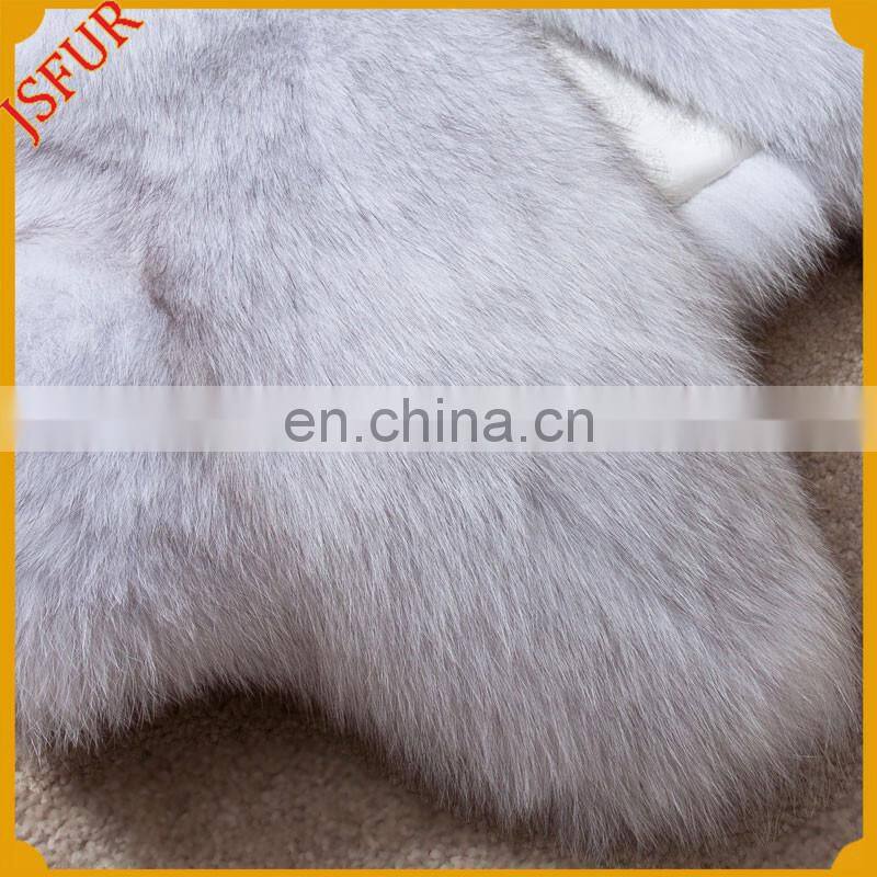 Luxury new design hot sale genuine fox fur vest