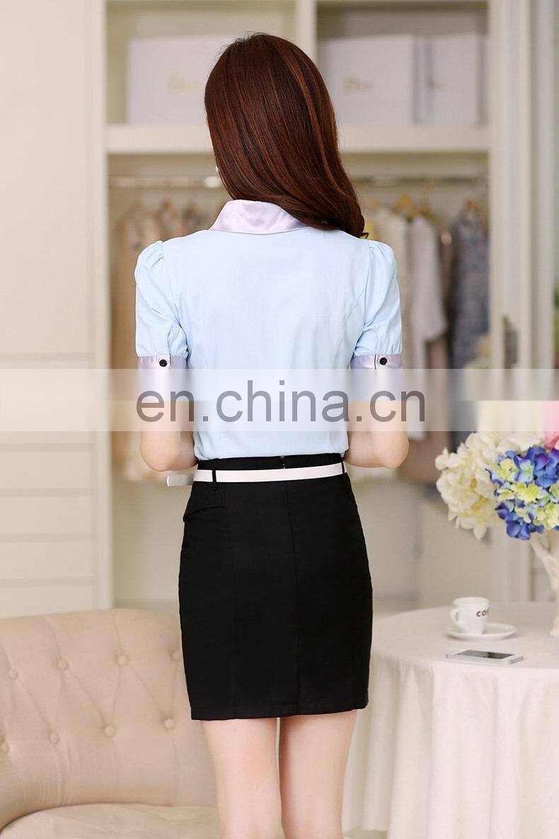 New Design Women Office Uniform Style, Ladies Office Uniform, Uniform Hotel Front Office