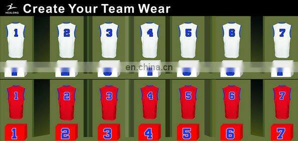 New design basketball uniforms, basketball vest