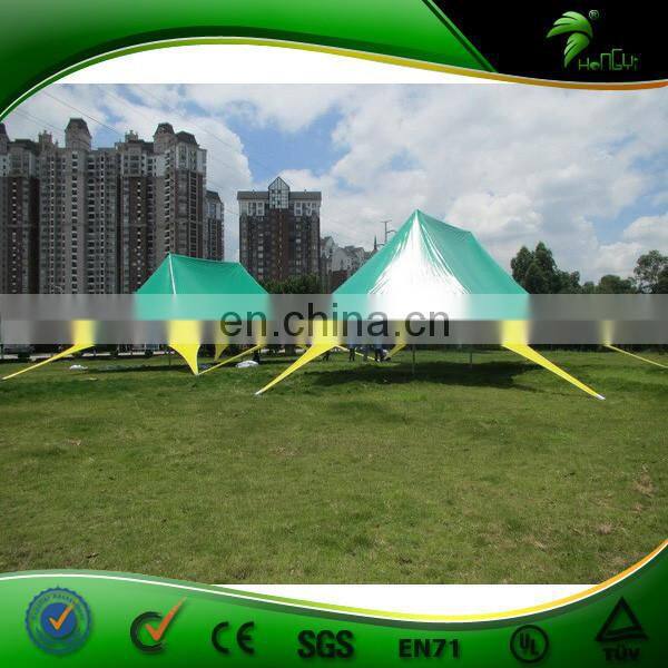 Double Peaks Star Party Tent , New Degisn Double Star Shaped Gazebo With Excellent Quality
