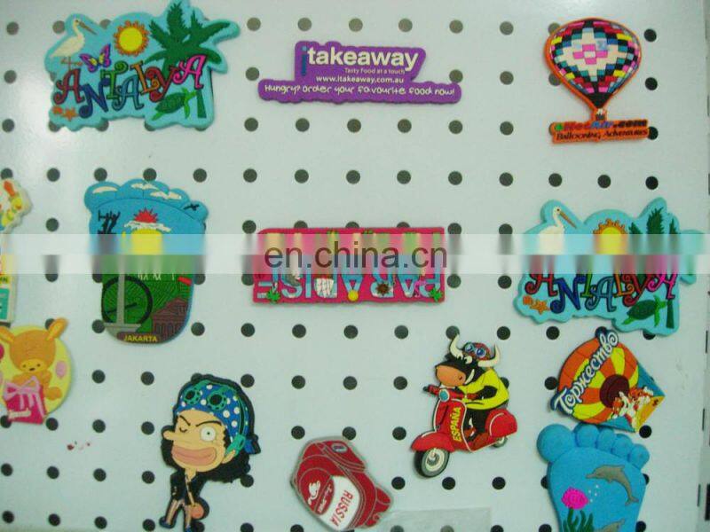 I love SAN ANDRES ISLAND heart shaped soft pvc fridge magnet