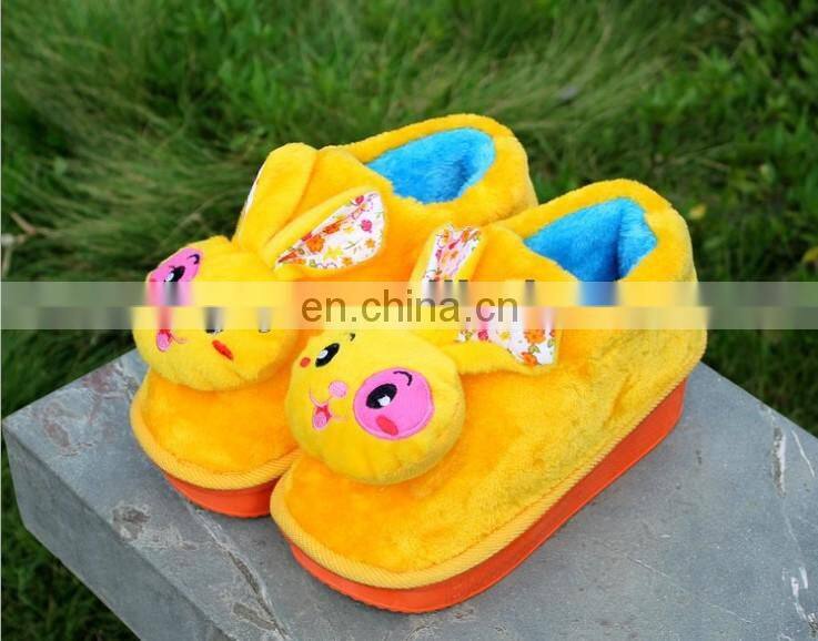 High-heeled Bunny Cotton Slipper for Women