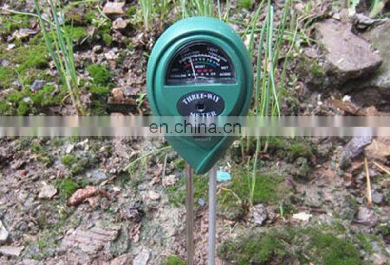 Insert Probe 3 in 1 Mechanical Plant Fertile Moisture Soil Survey PH Tester