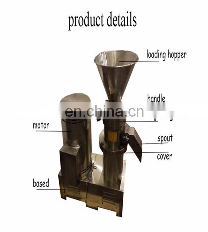 Hot Sale Price Commercial Industrial Small Cocoa Shea Almond Nut Peanut Butter Machine