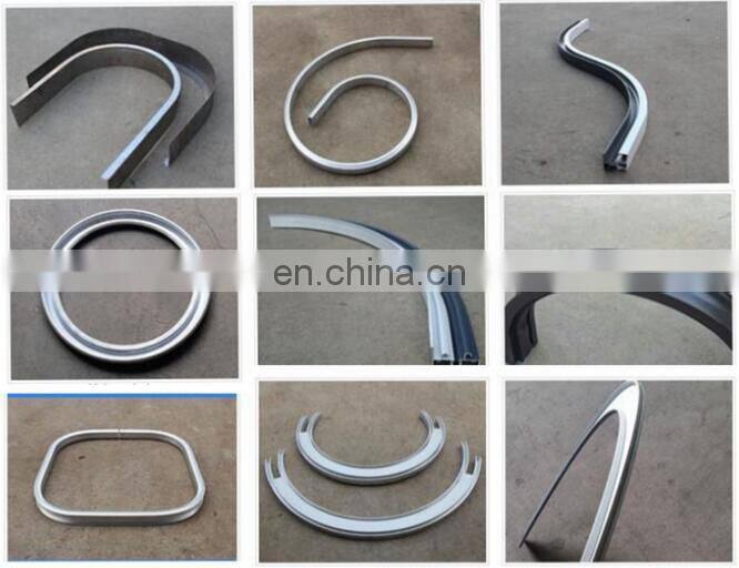 CNC aluminum profile 4 rolls bending machine