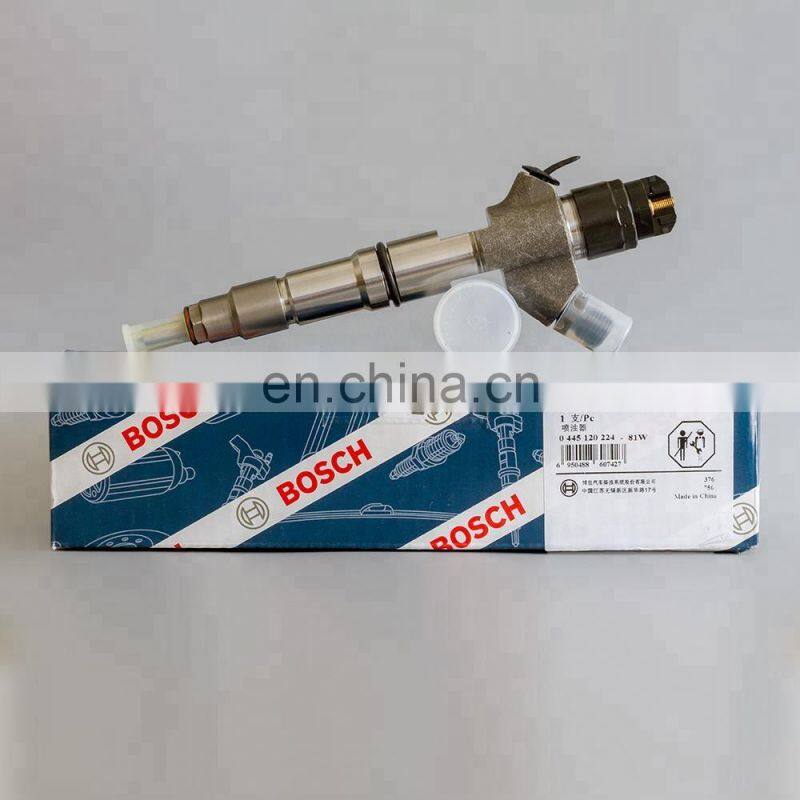 Original CR injector 0445120224 genuine nozzle 615822284932 100% new injection 612600080618 for WP10 WD10