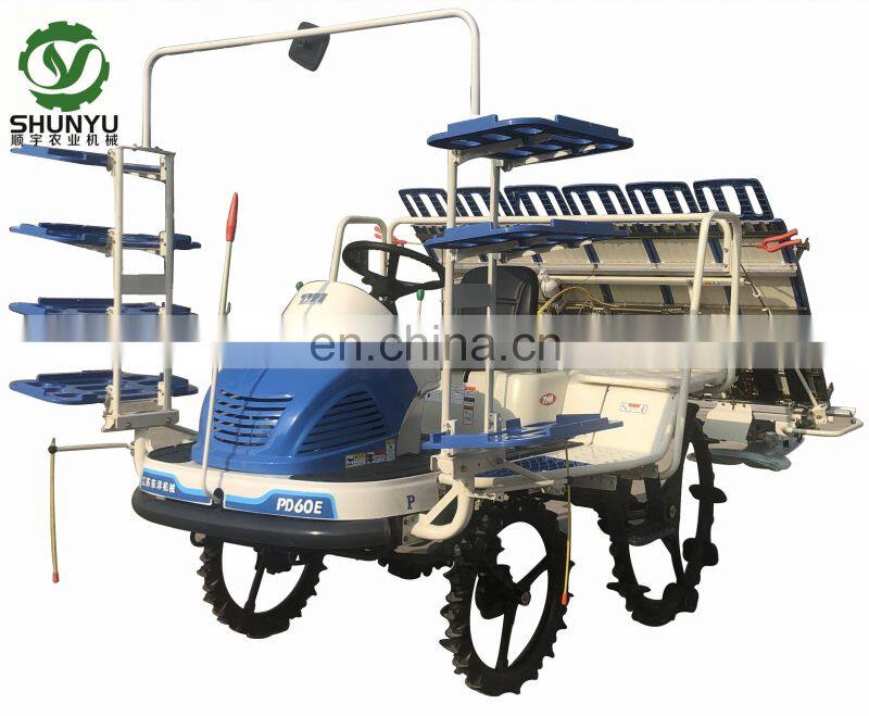 farm machine 6 rows rice transplanter for sale