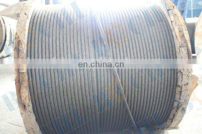 Galvanized and Ungalvanized Single Stainless PVC Coating Steel Wire Rope
