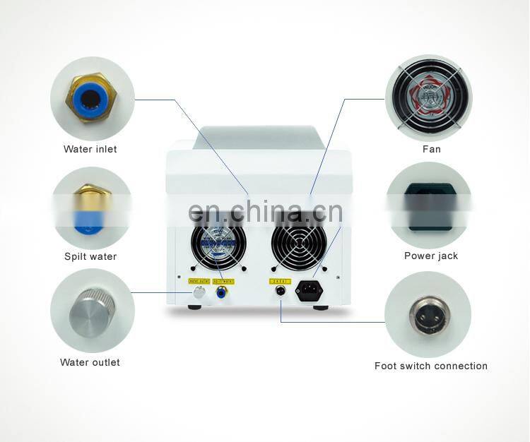 Portable Q Switched Nd Yag Laser Tattoo Removal Machine