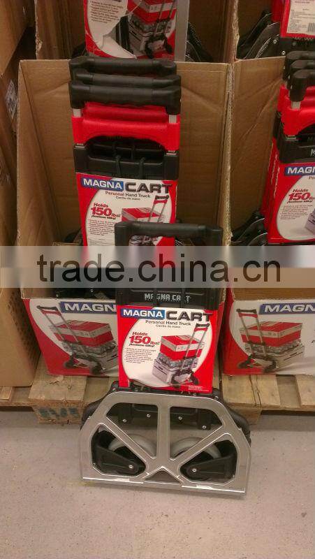 folding hand truck used for cargo transport