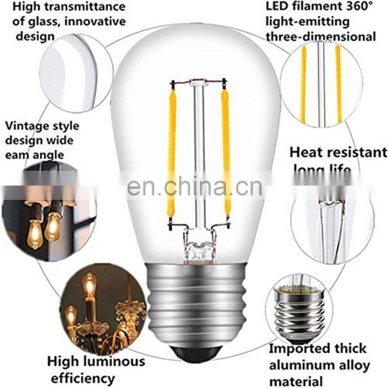 Commercial item led lighting weatherproof led string light outdoor