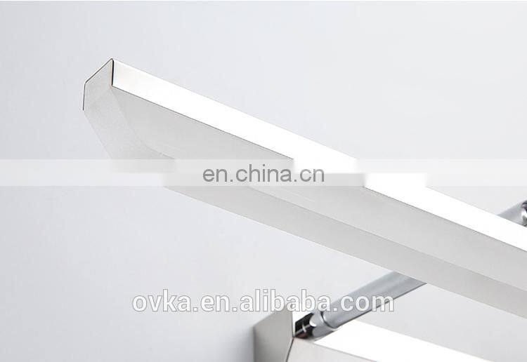 Modern hotel bathroom LED mirror light