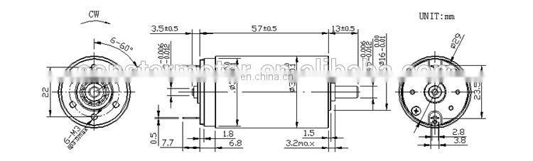 Shenzhen factory brush 12v dc motor 2000rpm high quality 24v 5000rpm motor