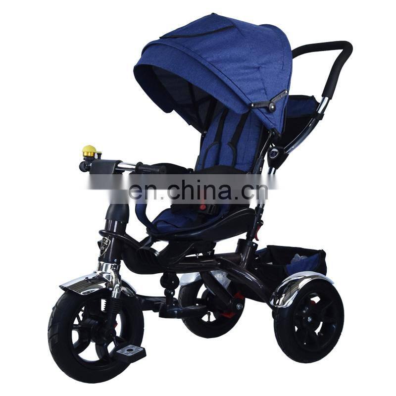 Hot sale kid tricycle baby toys with music / kids balance tricycle 4 wheel ride-on bike (tricycle for kids) / kids tricycle