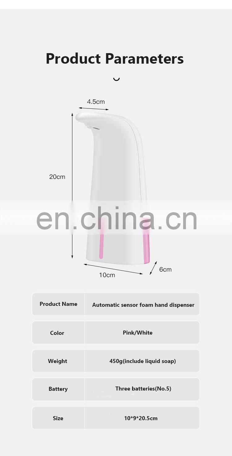 2002 Wholesale Plastic Automatic Sensor Soap Dispenser Hand Sanitizer