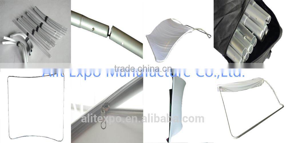 Wholesale Curved Picture Frame,Fabric Roll Display Stands,Trade Show Tension Fabric