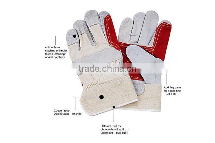 Handmade Leather Working Gloves Welding Gloves LG001