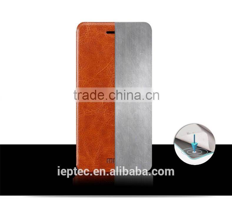 Case for Samsung Galaxy J5 case MOFi original flip leather cover for Samsung J500F case silicone phone coque silicon