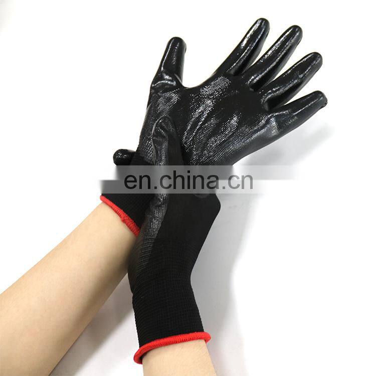 Comfortable And Flexible Pu Coating Safety Work Gloves