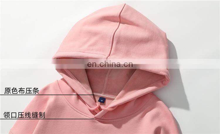 Wholesale Plain logo  Organic Cotton Men's Sweatshirt Blank Fleece Oversized Custom Unisex Men Hoodies