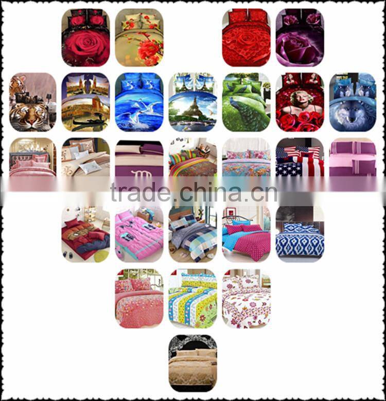 Winter warm colorful cheap best patchwork quilt bedding set / comforter
