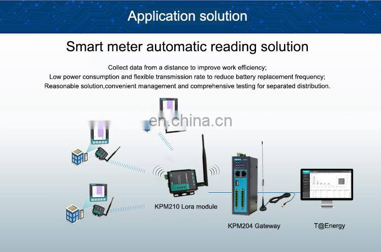 Smart Iot device lora devices rtu 433mhz module for gas meter