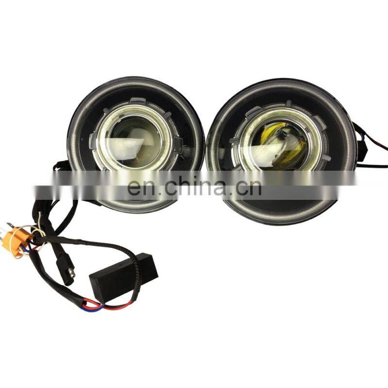 8 colors led headlights 35w car lights for jeep jk J238C