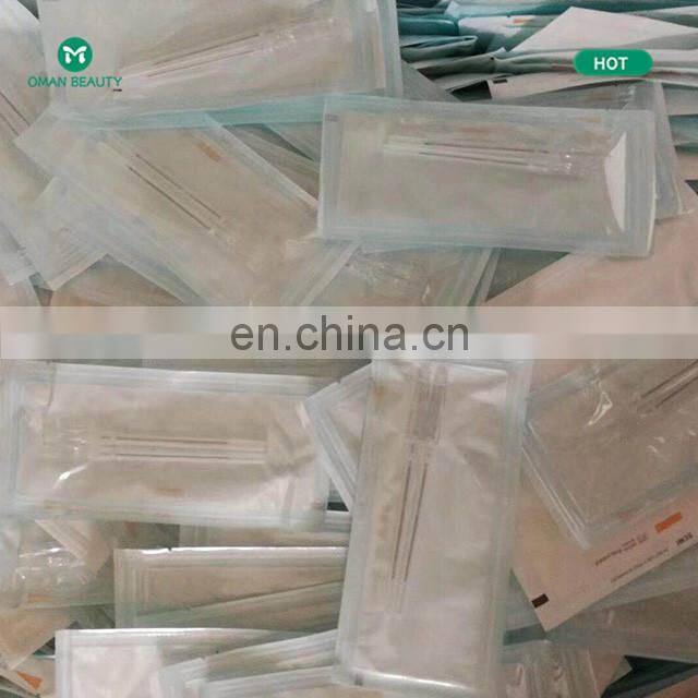 Korea PDO/PCL/PLLA aptos Eye brow cog face lifting thread 3d lift customized label with needle