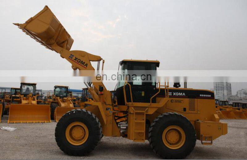 XGMA 5 ton wheel loader XG955H front end bucket loader price