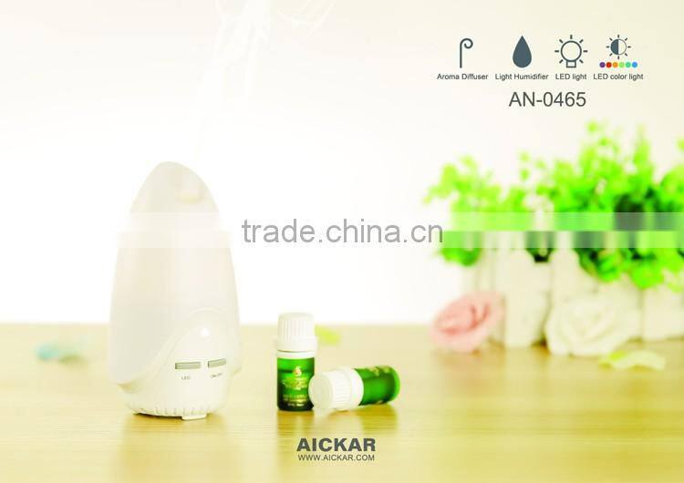 200ml Aroma Essential Oil Diffuser Ultrasonic Mists Diffuser Humidifier for Baby Room / SPA AN-0489