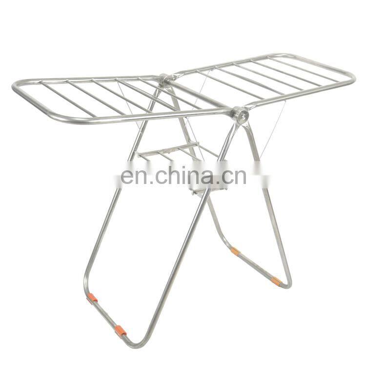 New design stainless steel wholesale clothes rack is light and does not occupy space