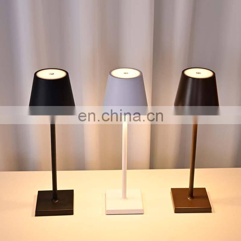 USB Touch dimming lampada da tavolo ricaricabile led