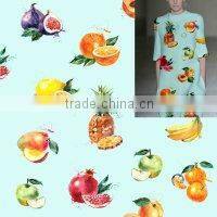 2015The new printed silk clothing fabrics