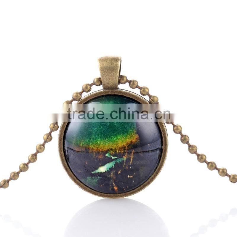 Wholesale unique design vintage bronze time machine pendants steampunk necklace cheap price