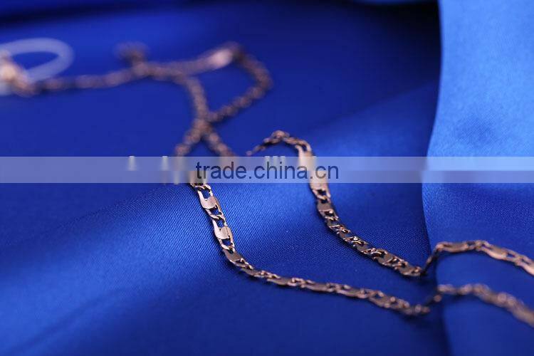 Ornate jewelry chain decorative chain & coffee gold plated link chain