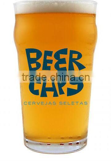 HOT SELLING PROMOTIONAL BEER PINT GLASS,PRINTED PINT GLASS, PILSNER BEER GLASS