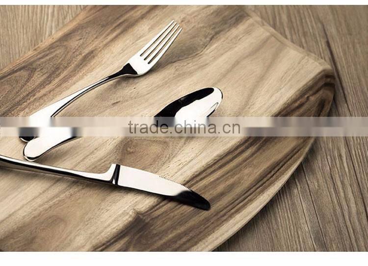Stainless steel flatware, spoon knife and forks sets utensils A
