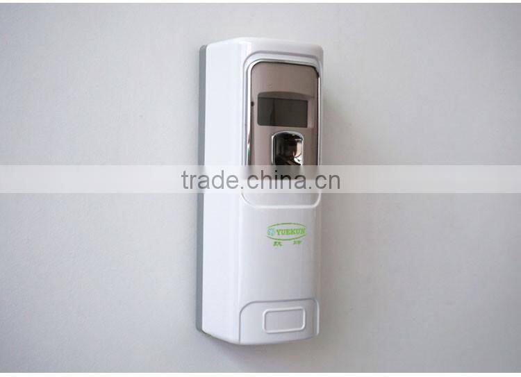 Eco-friendly Room Perfume Fragrance Dispenser/Wall Mounted Bathroom Automatic Electric Air Freshener Dispenser YK8205