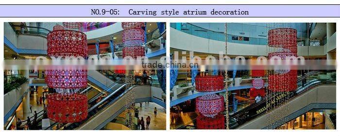 AZ1210 Unique single modeling style atrium decoration
