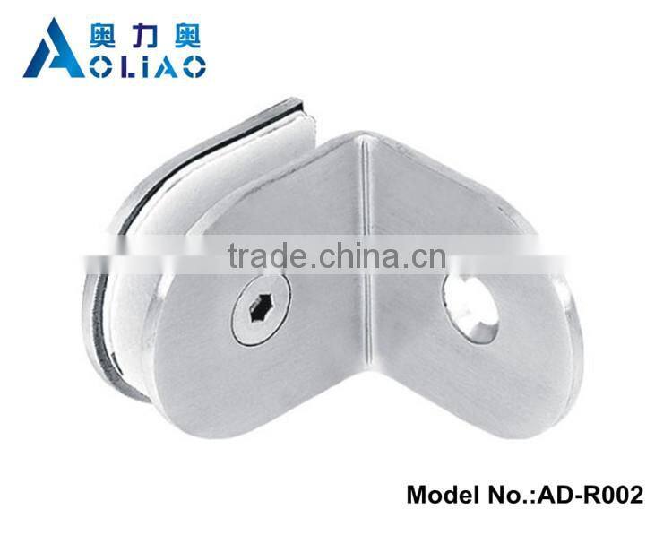 Stainless steel greenhouse glass clip and SS handrail clamps and handrail glass fixing
