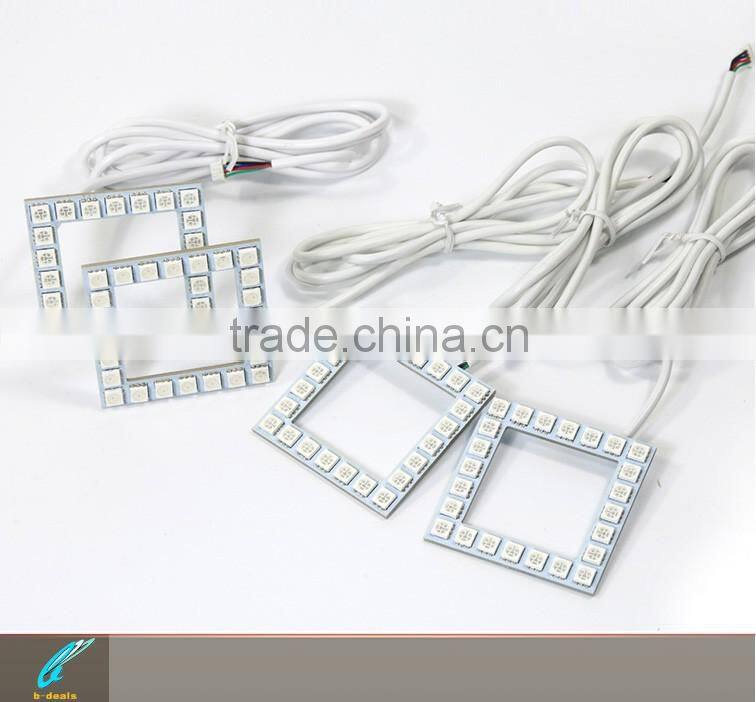 B-deals car parts led angel eye 3'' pod light kit for trucks