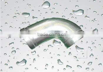 aluminum groove tube 3" 90 degree elbow VT1129 machined for perfect fit