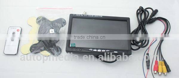 TM-7000 7 inch TFT LCD car monitor with backlight ,OSD menu
